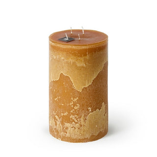Pillar 4-Wick Super Candle - Chamois, 7.5" Diameter