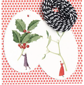 Holy & Mistletoe Gift Tag