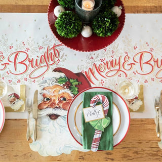 Die-cut Santa Placemat - Set of 12