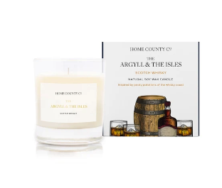 The Argyll and The Isles - Scotch Whisky Candle
