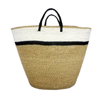 Seagrass Bag - Black, Natural, & White