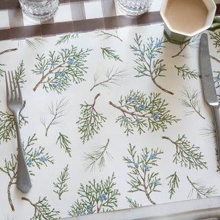 Juniper Sprigs Placemat - Set of 18