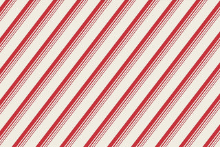 Peppermint Stripe Placemat - Set of 18