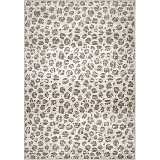 Snow Leopard Rug in Grey