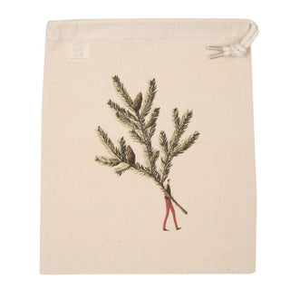 Small Drawstring Bag - Spruce